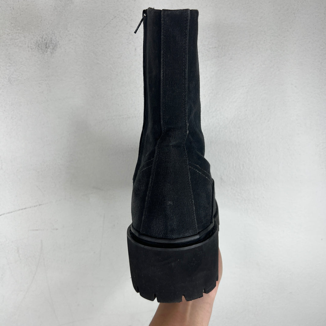 Balenciaga Canvas Stomper Boots