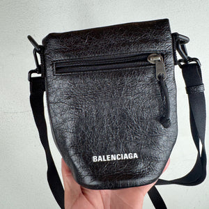 Balenciaga Round Leather Side Bag