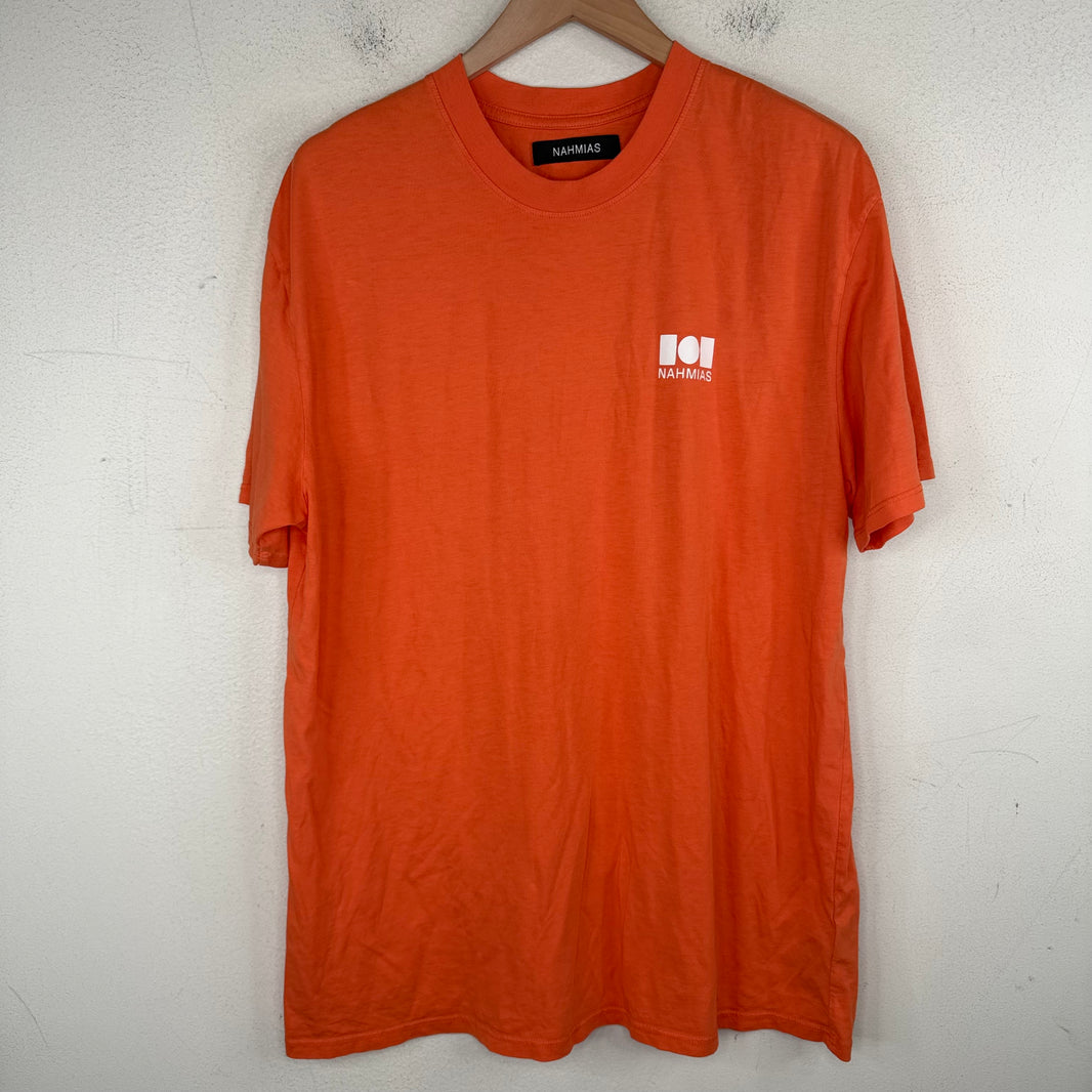 Nahmias Orange Logo T-Shirt
