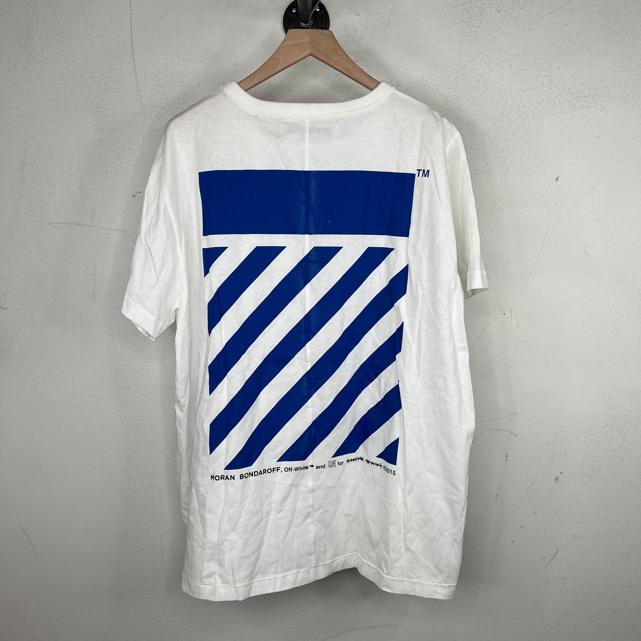 Off White x VLONE White T Shirt