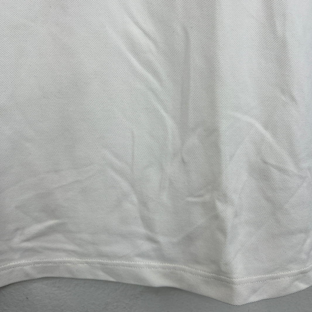 Prada White Zipper Detail T-Shirt