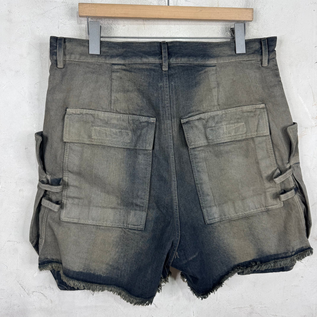 Rick Owens Degrade Wash Stefan Shorts