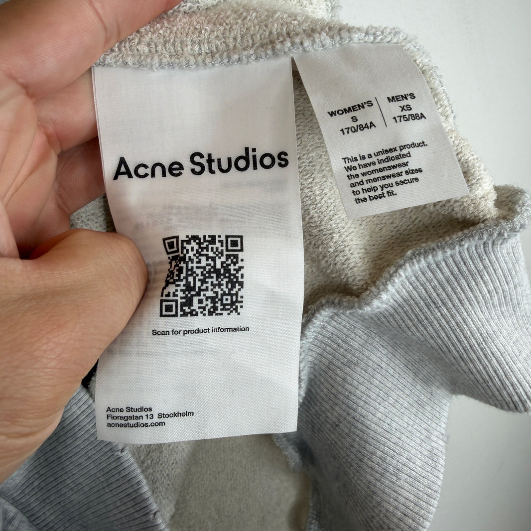 Acne Studios Gray Stockholm Hoodie