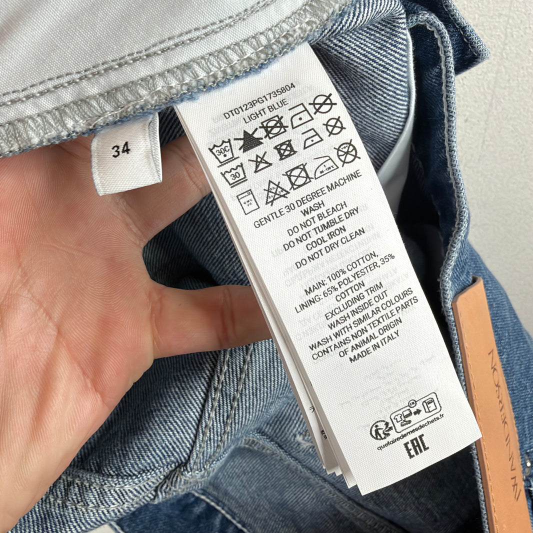 JWAnderson Twisted Workwear Jean Shorts