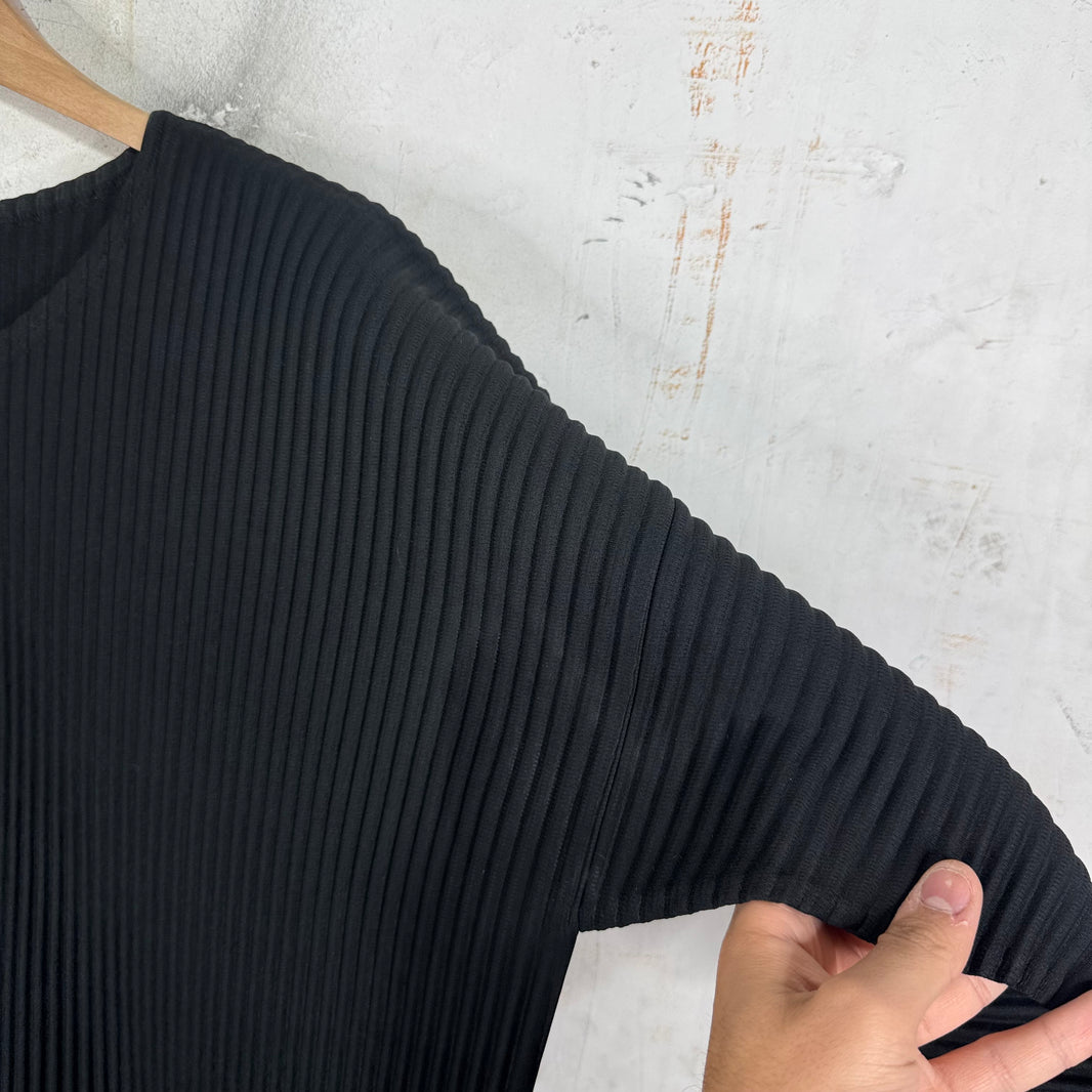 Issey Miyake Homme Plisse V-Neck T-Shirt