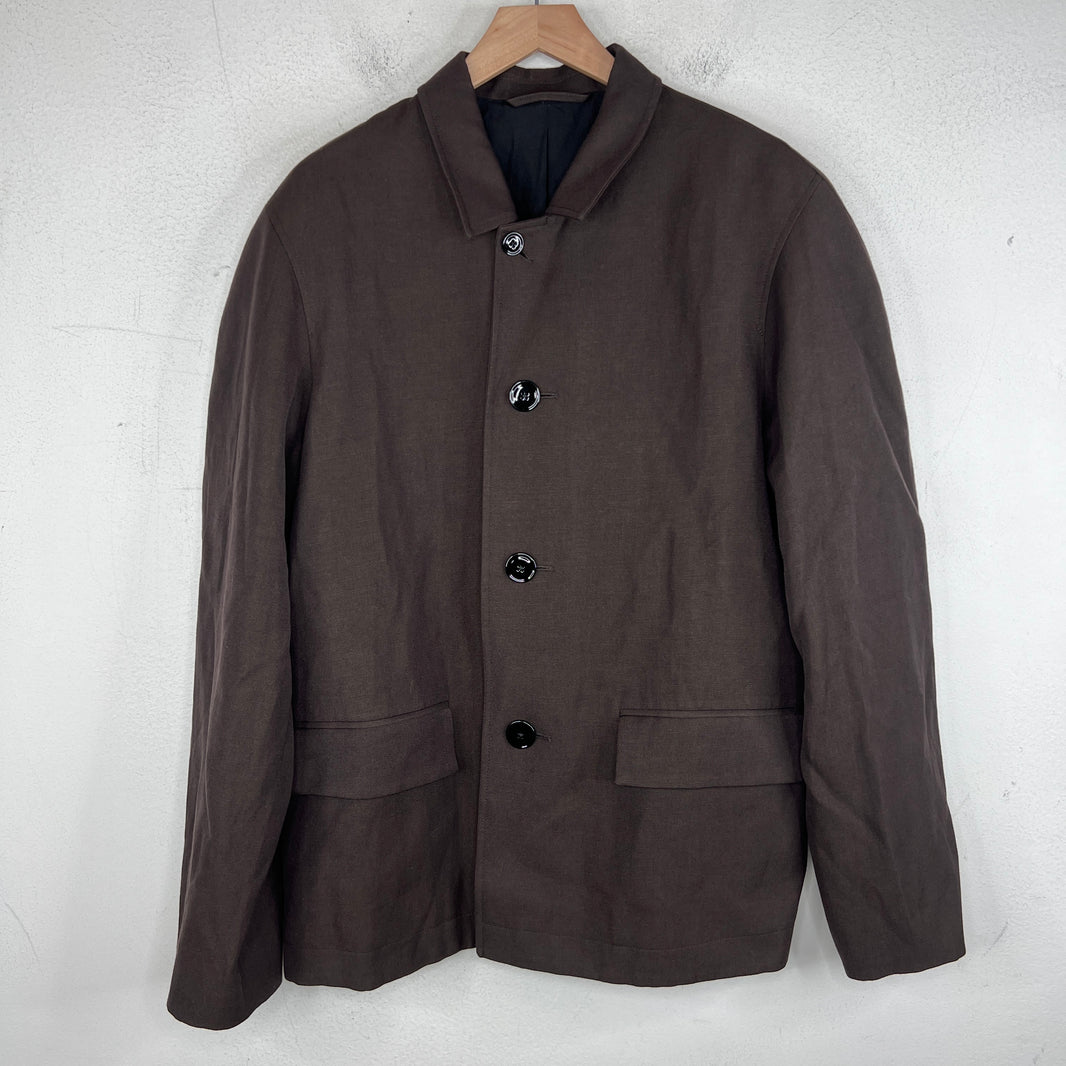 Lemaire Brown Chore Coat