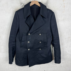 Balmain Mesh Paneled Peacoat