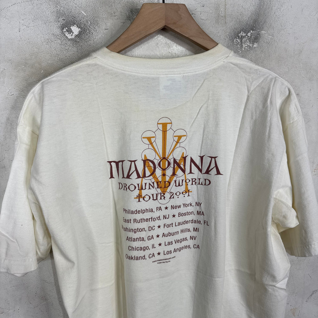 Vintage Madonna Drowned World Tour T-Shirt