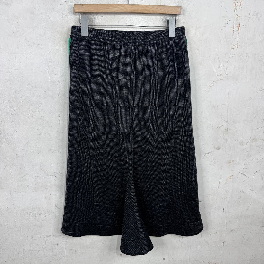 Kiko Kostadinov Frayed Stripe Long Skirt