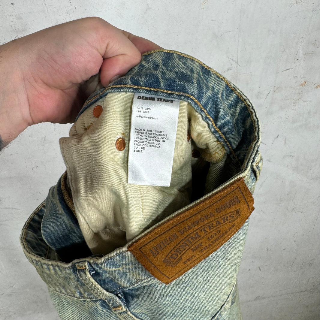 Denim Tears Washed Cutoff Jorts