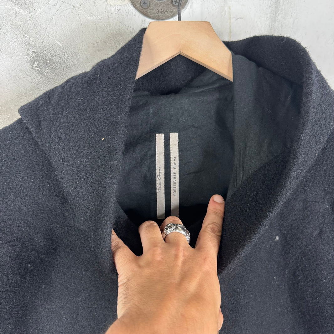 Rick Owens Porterville Wool Hood