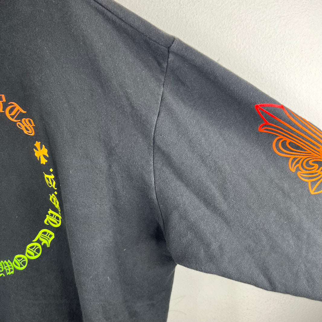 Chrome Hearts Gradient Circle/Fleur Hoodie