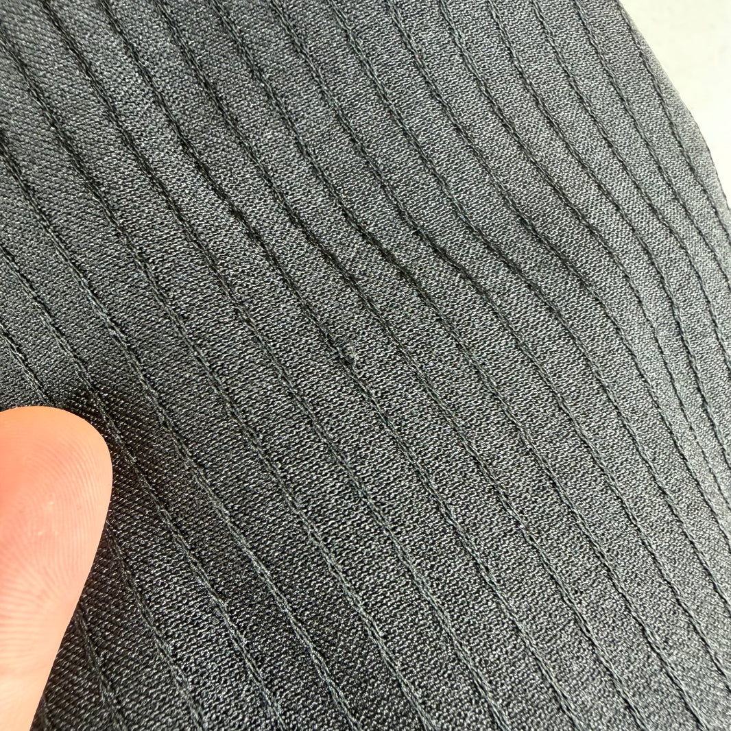 CDG Striped Flower Blazer