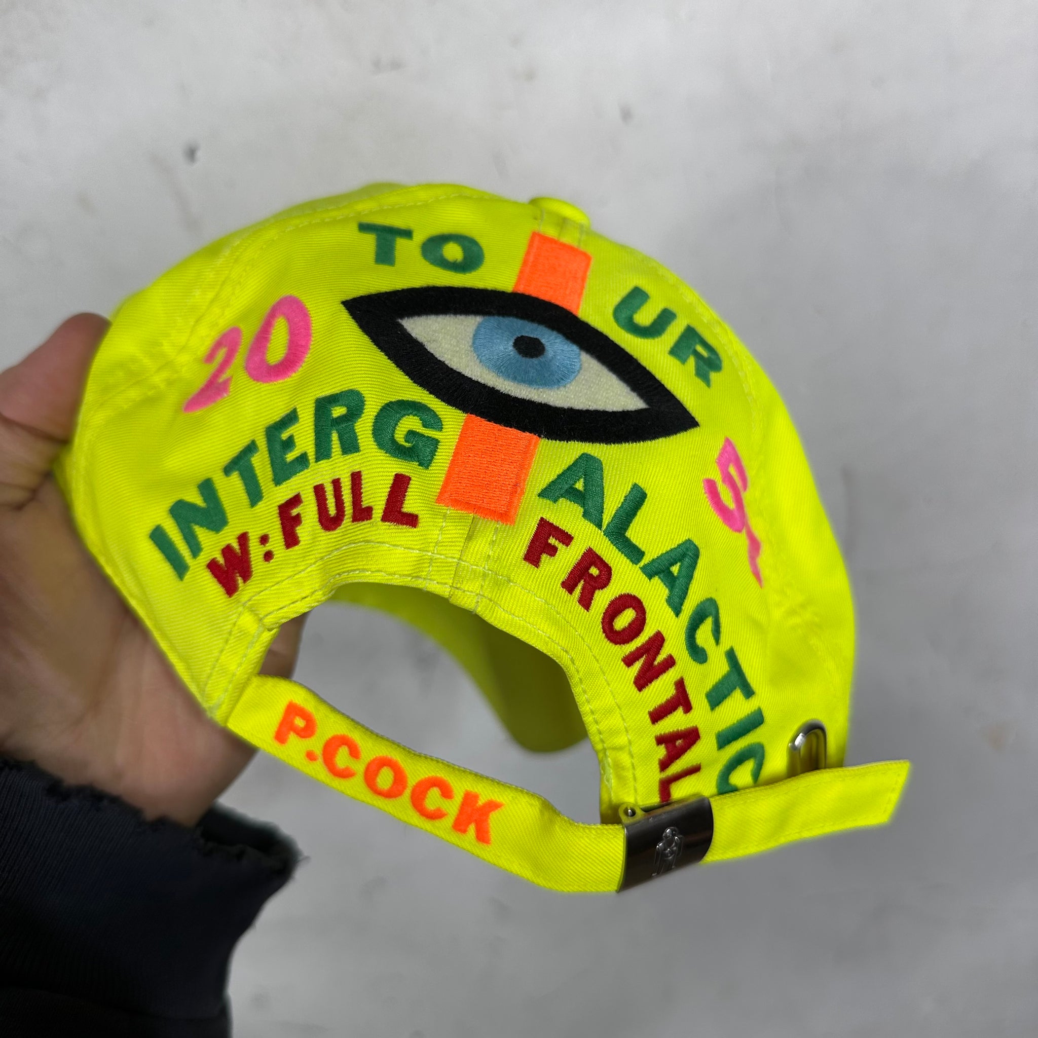 Walter Van Beirendonck Neon Shadow Cap