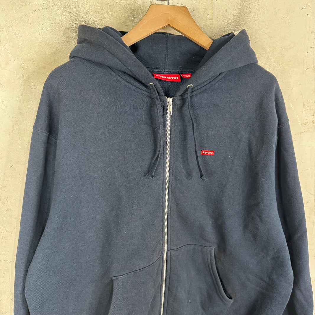 Supreme Small Box Logo Zip Hoodie