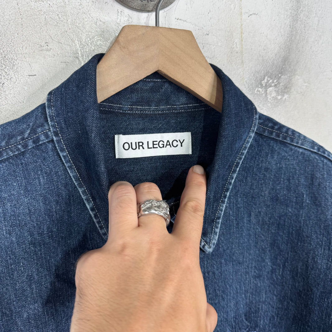 Our Legacy Butterfly Denim S/S Shirt