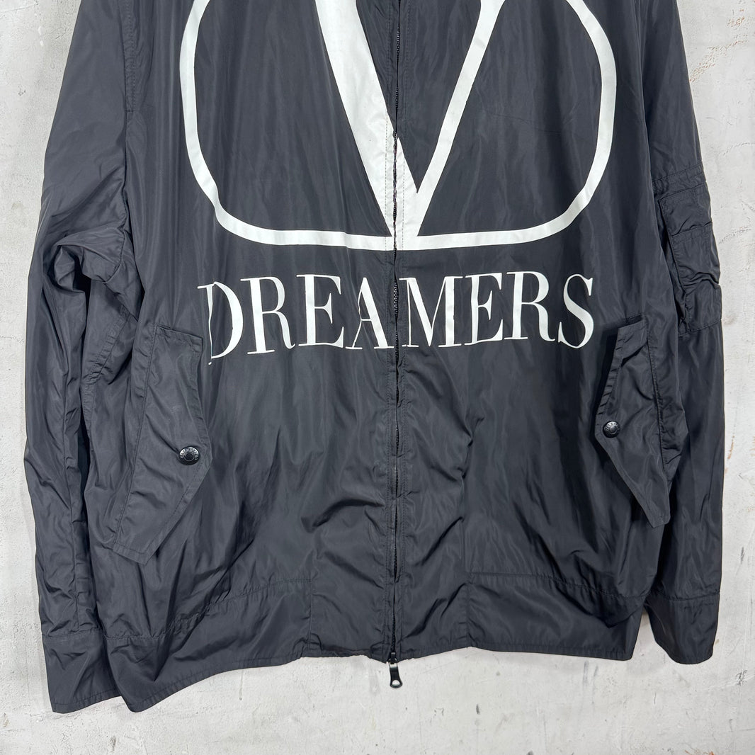 Valentino Dreamers Logo Windbreaker