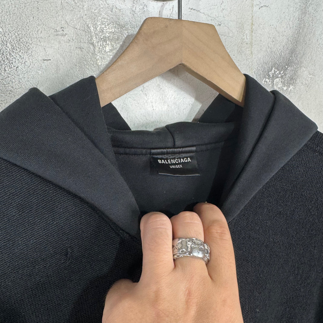 Balenciaga Inside Out Zip Hoodie