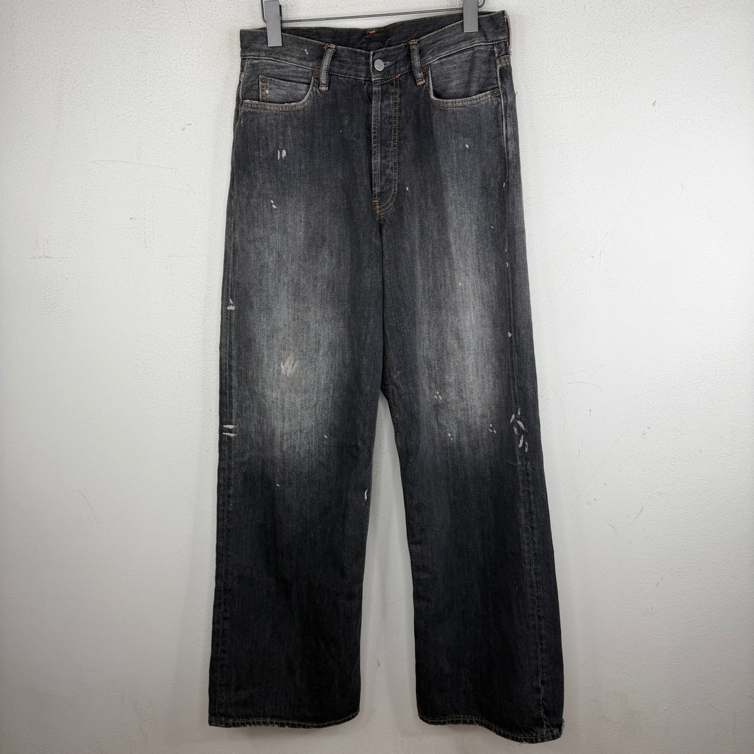 Acne Studios 1981 Black Trafalgar Jeans