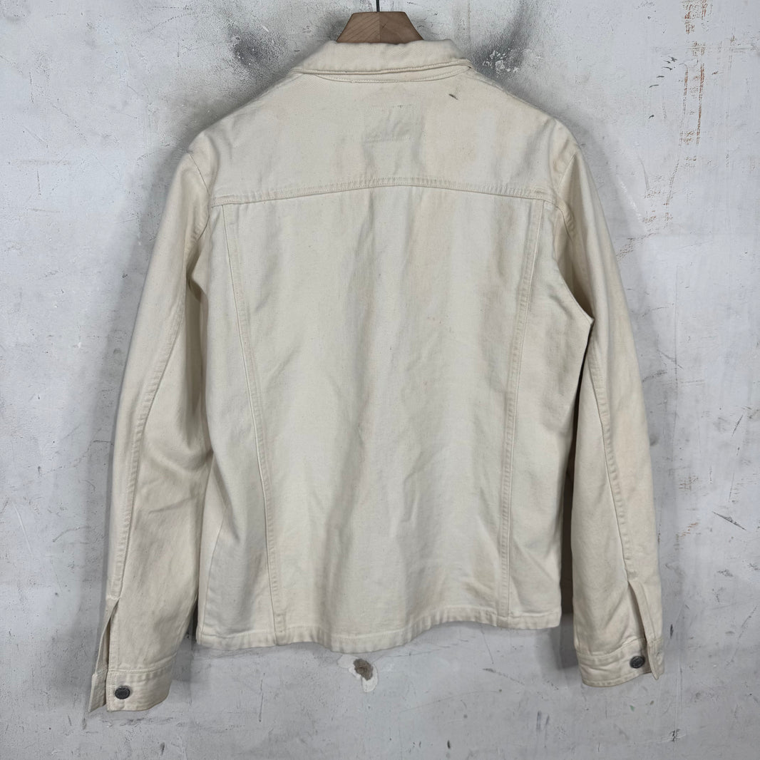 Helmut Lang 1998 No Waistband Trucker Jacket