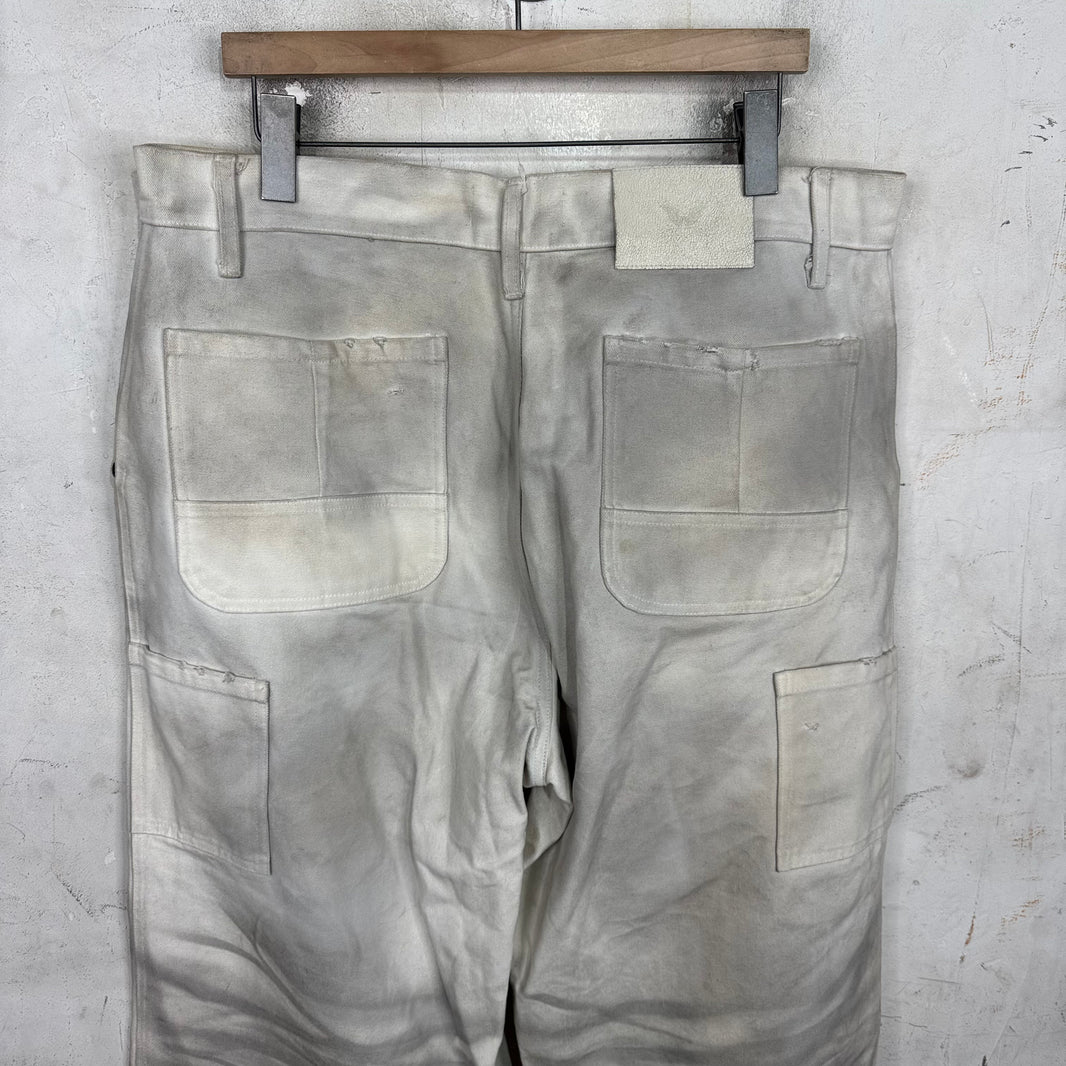 Alexander Digenova Distressed Baggy Carpenter Pants