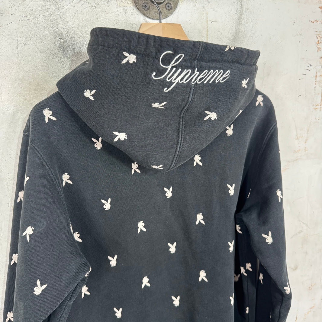 Supreme x Playboy Hoodie Black