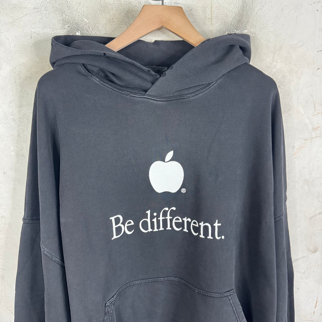 Balenciaga Be Different Apple Hoodie