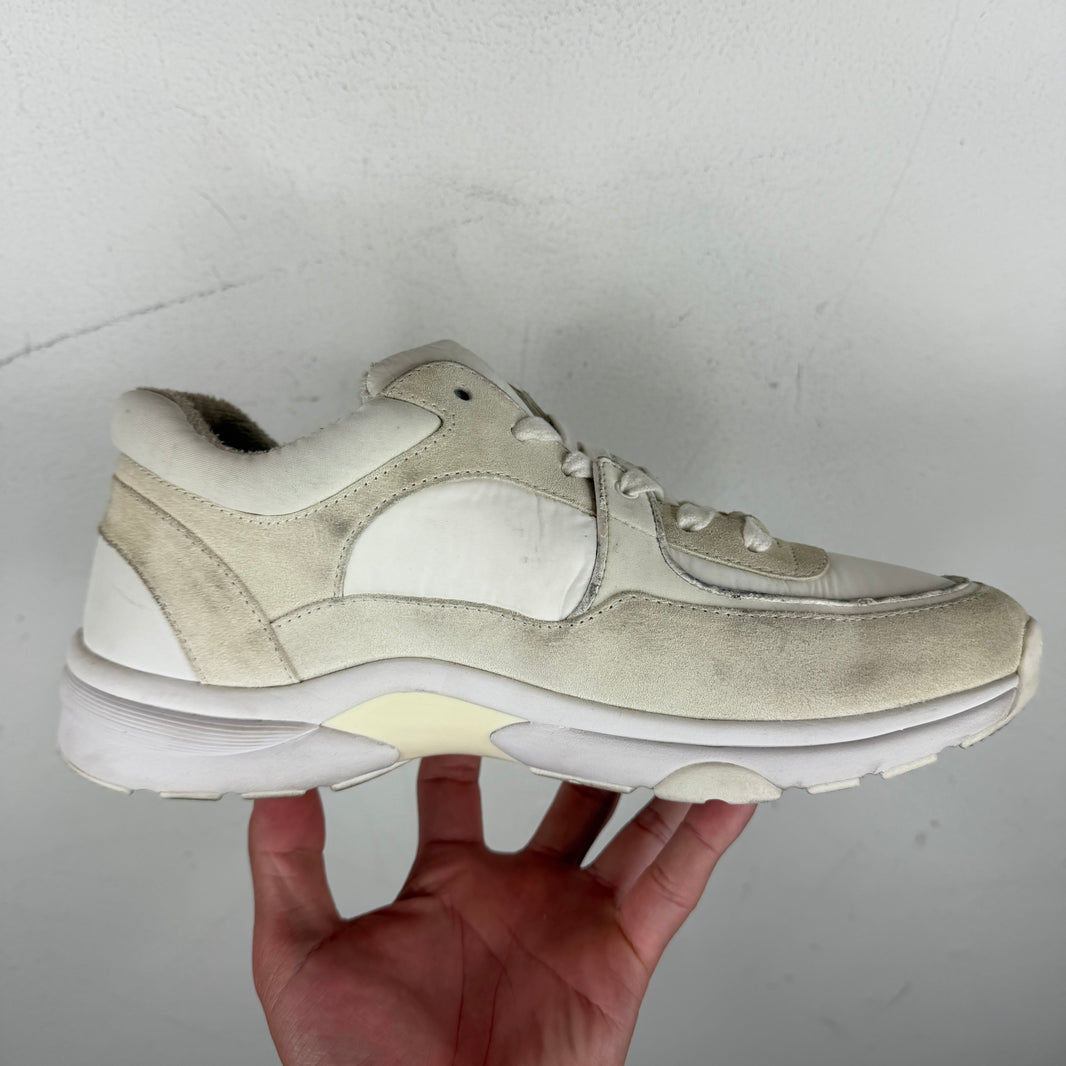 Chanel CC White Runners