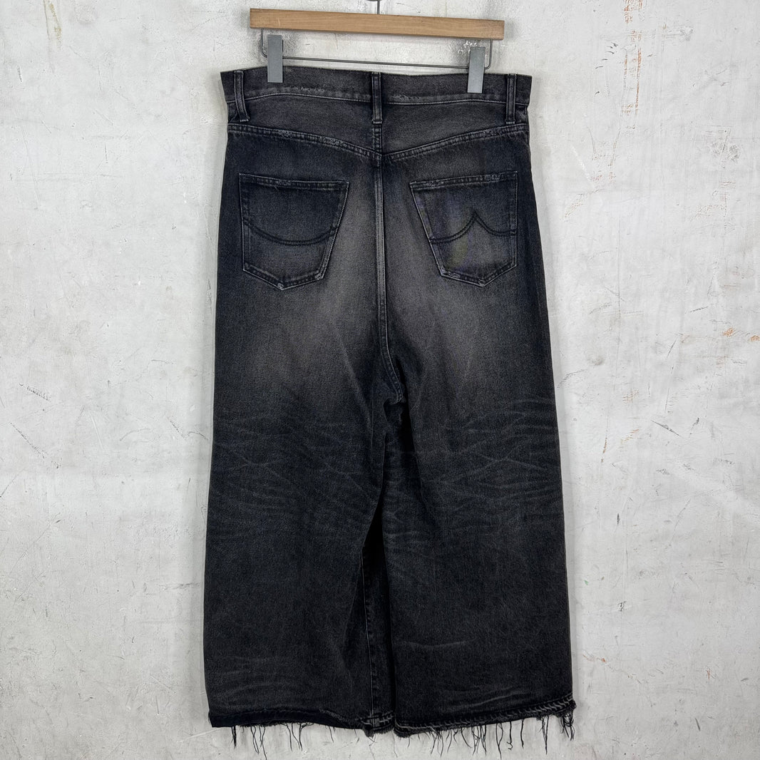 Doublet Skirt Flared Jeans