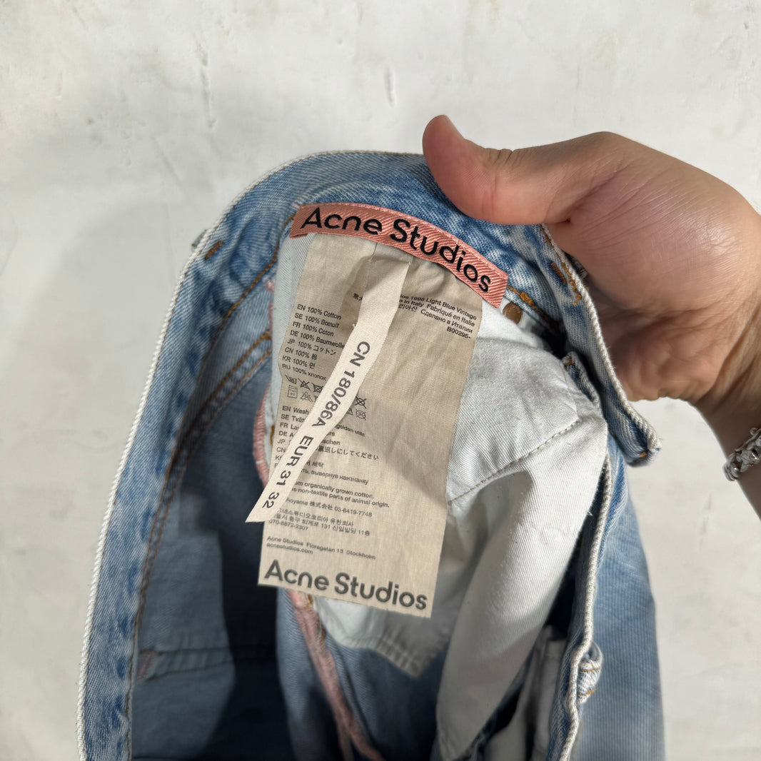 Acne Studios 1996 Lightwash Distressed Jeans