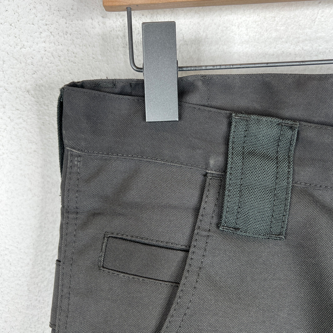 CDG Green Nylon Cargo Pants