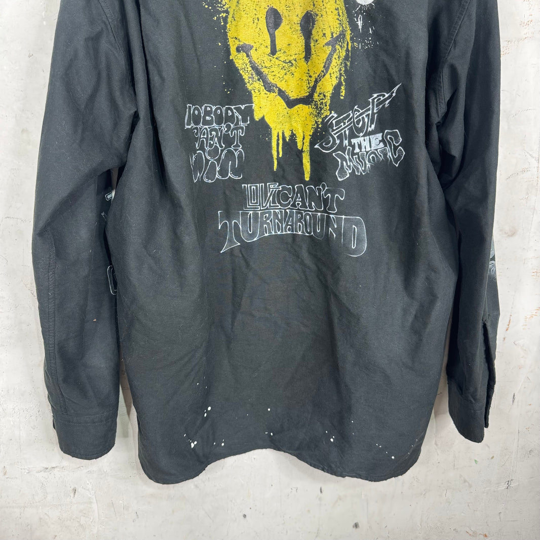 Maison Mihara Yasuhiro Printed Overshirt