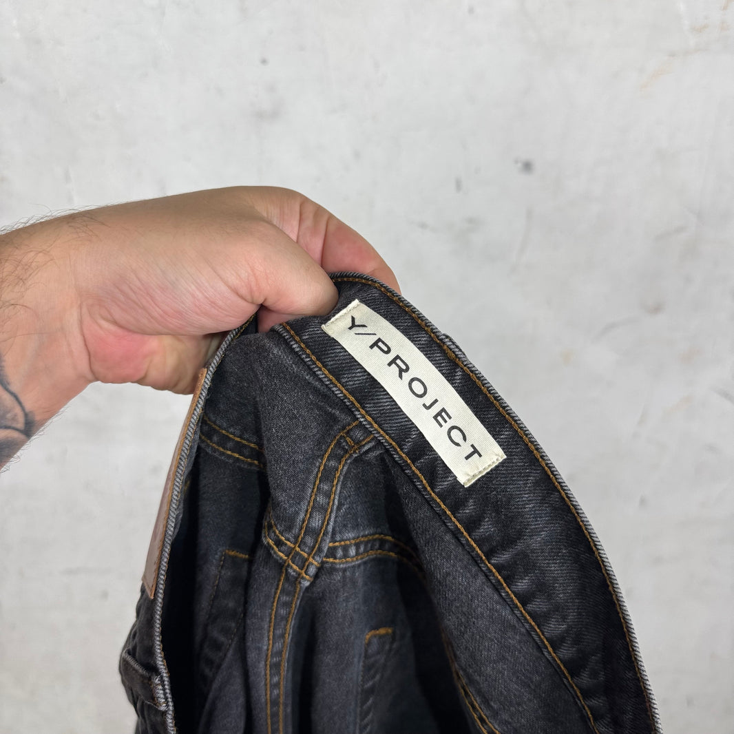 Y/Project Grey Wire Jeans