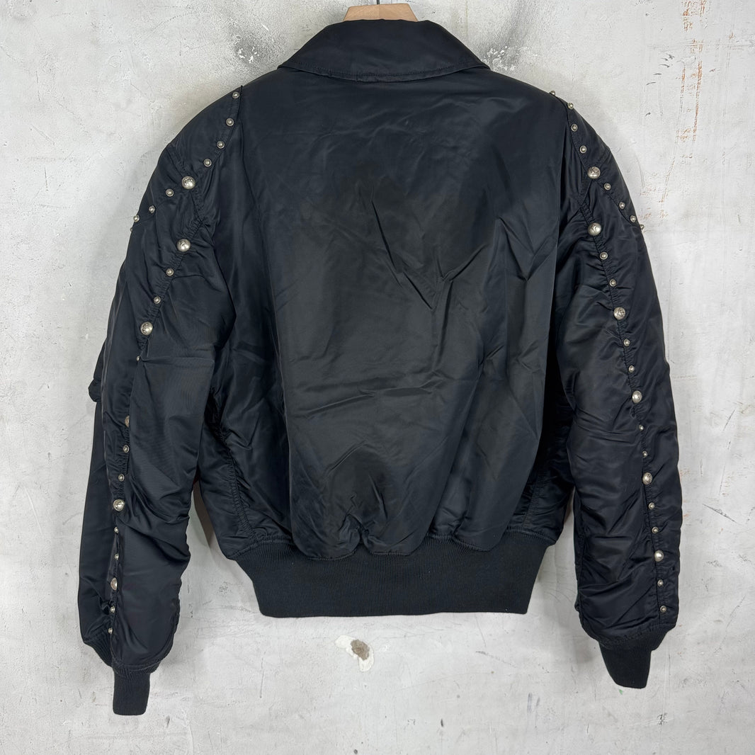 Thug Club x Alpha Industries Studded Bomber