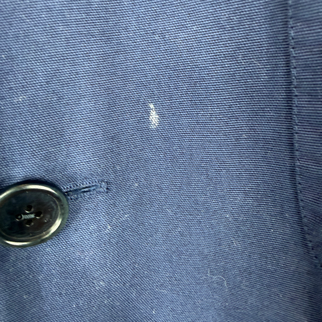 Dries Van Noten Blue Chore Blazer Jacket