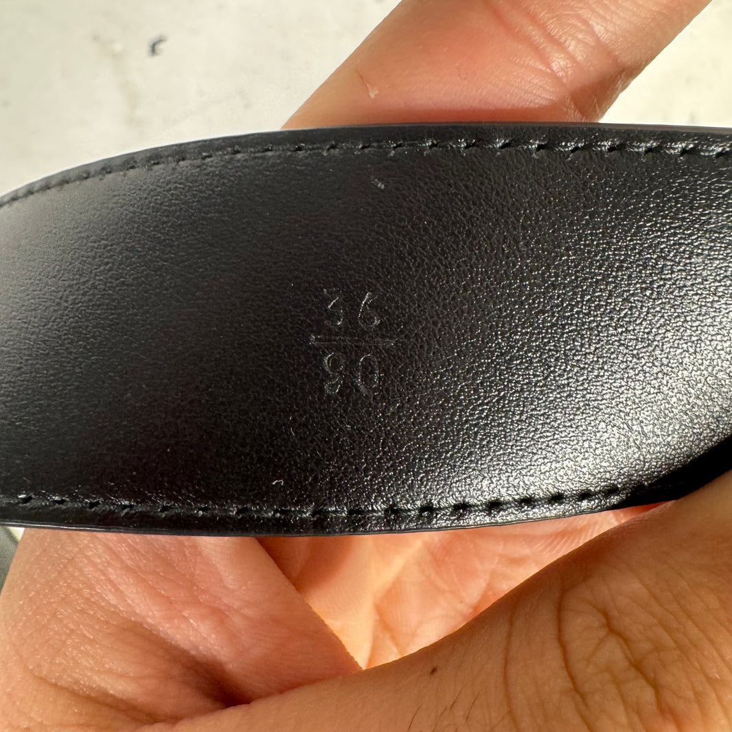 Prada Black Belt
