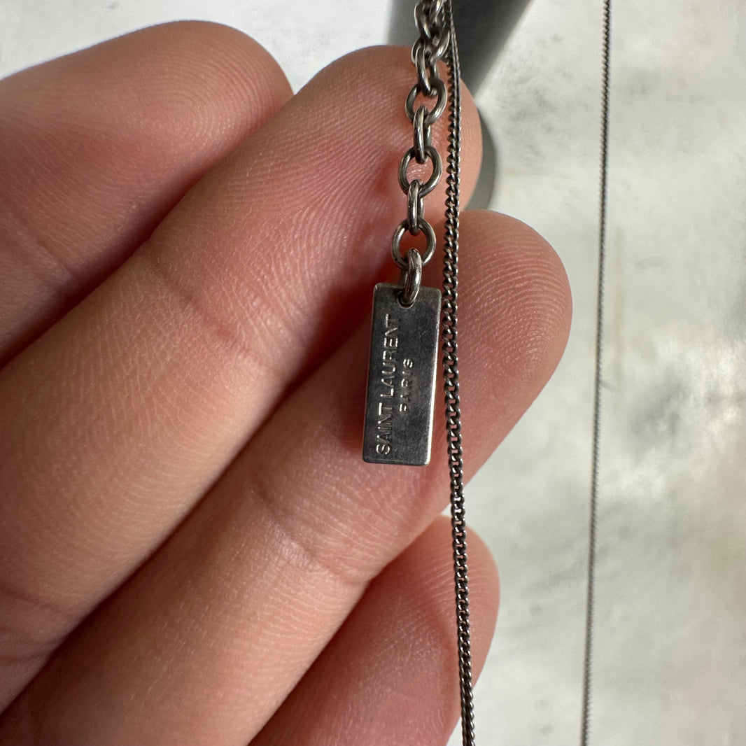 Saint Laurent Heart Necklace