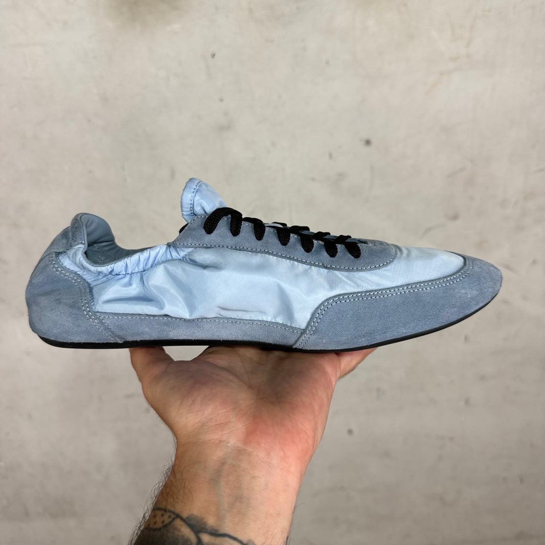 Prada Blue Collapse Sneakers