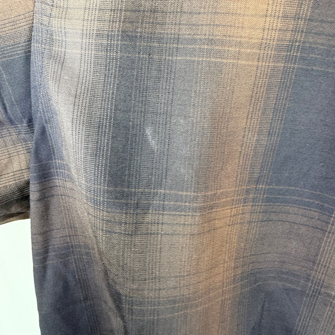 Aura Lee Plaid LS Button Up Shirt