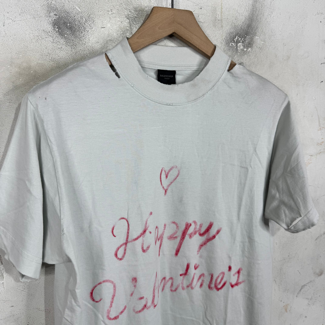Balenciaga Happy Valentine T-Shirt