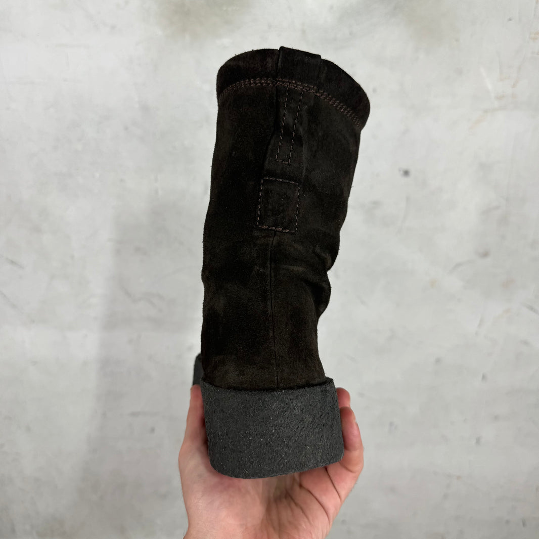 Yeezy Oil Crepe Boots