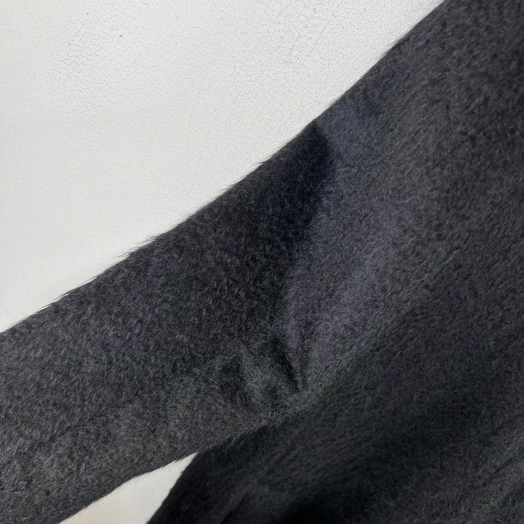 Ann Demeulemeester Mohair Trench Coat