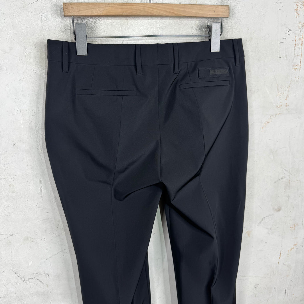 Prada Black Nylon Trousers