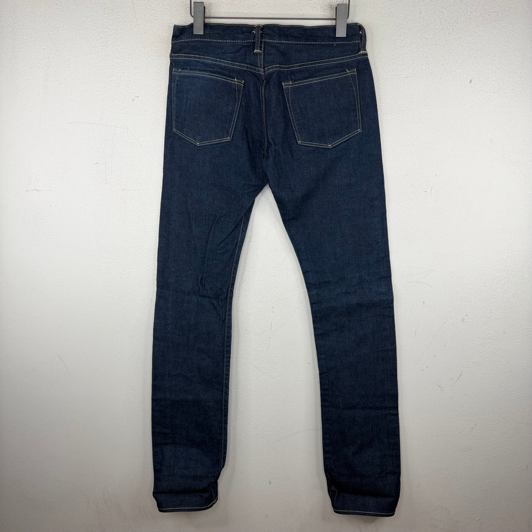 RRL Contrast Stitch Slim-Cut Jeans