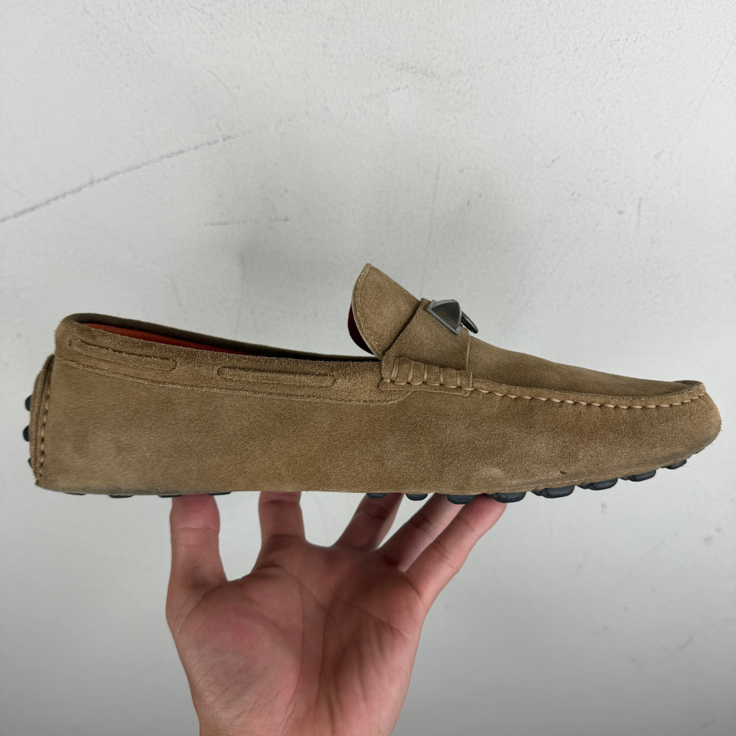 Hermes Irving Suede Loafers