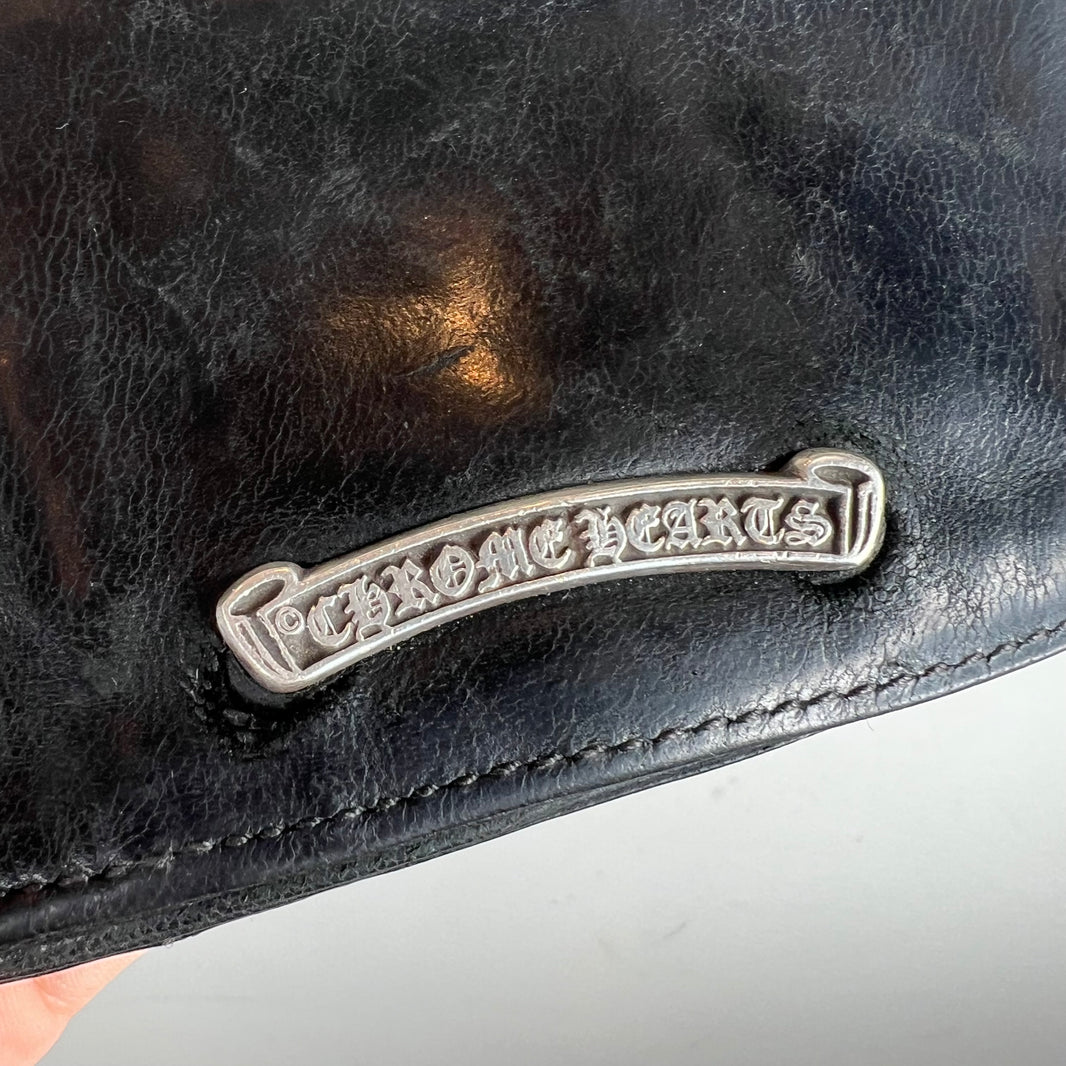 Chrome Hearts Soft Leather Fold Wallet
