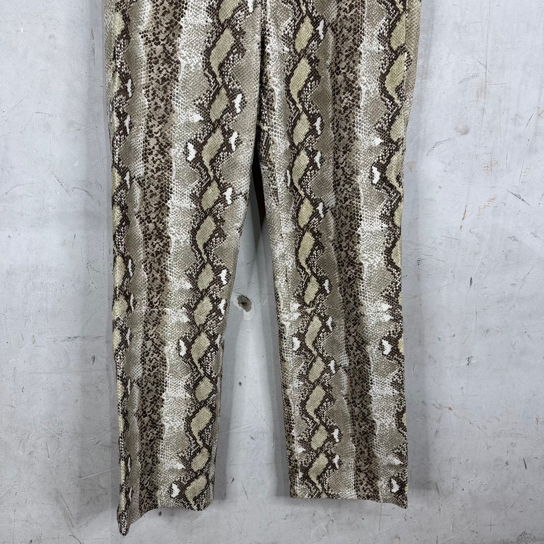 Stussy Snakeskin Leather Pants