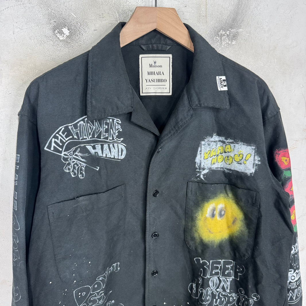 Maison Mihara Yasuhiro Printed Overshirt