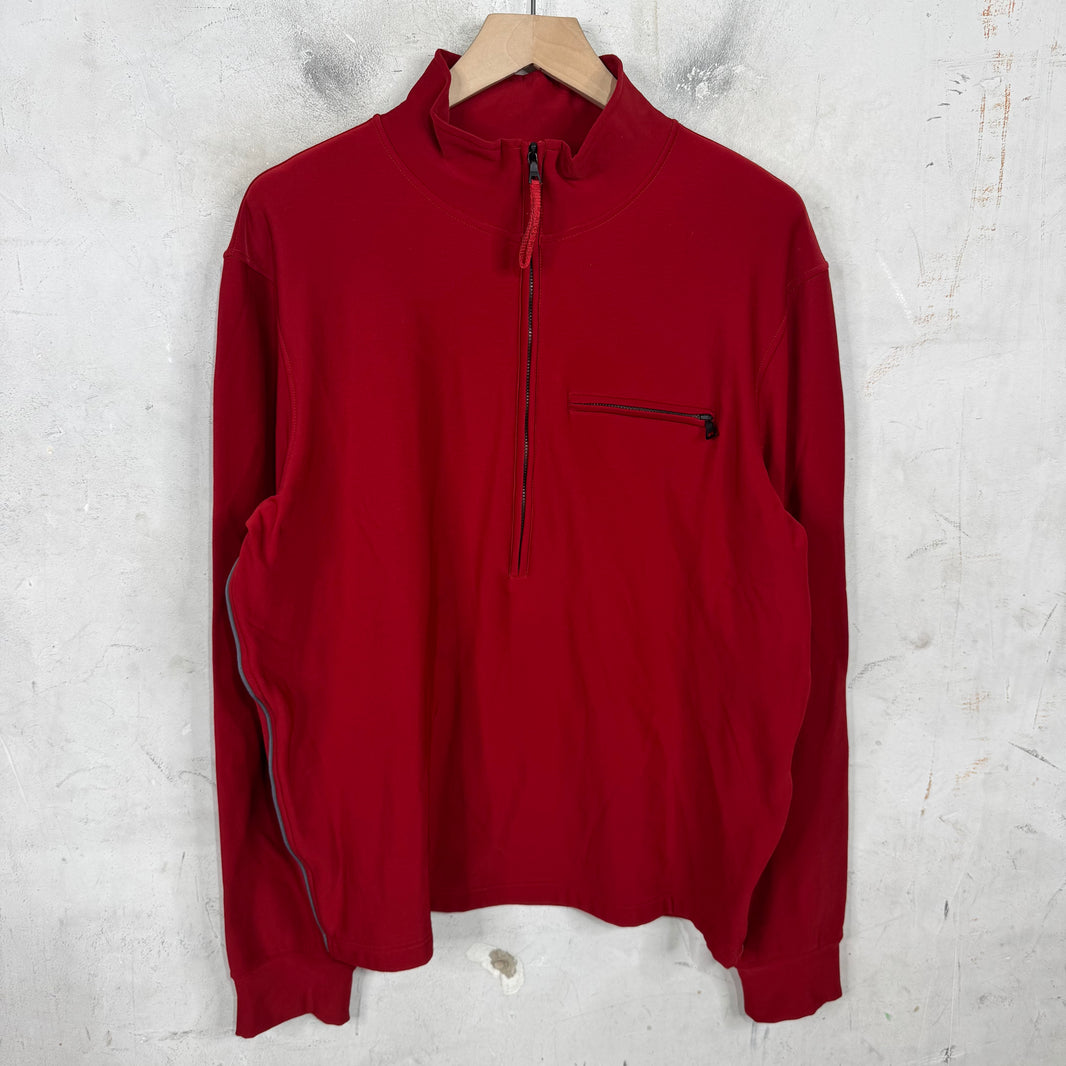 Prada Linea Rosa Neoprene Quarter Zip