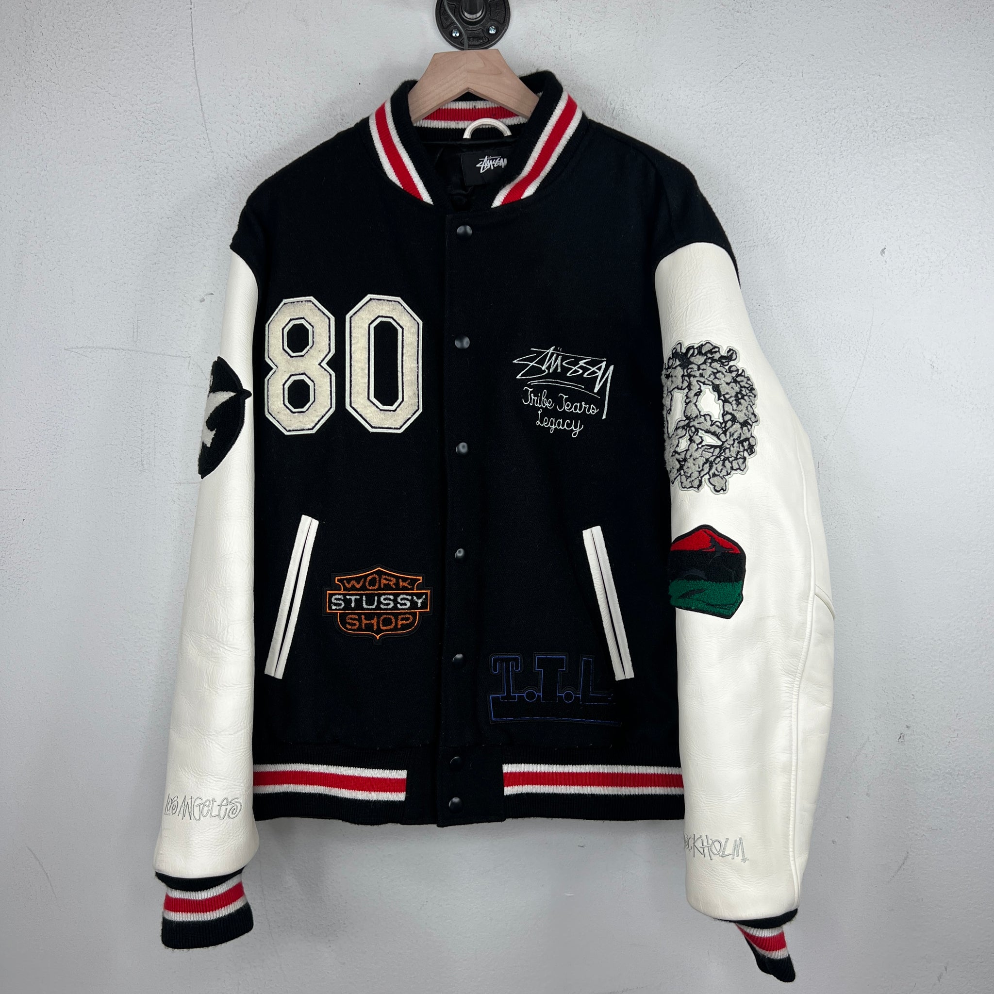 Stussy Our Legacy Denim Tears Varsity Jacket – www.Lukes.store Stussy Our Legacy Denim Tears Varsity Jacket – www.Lukes.store